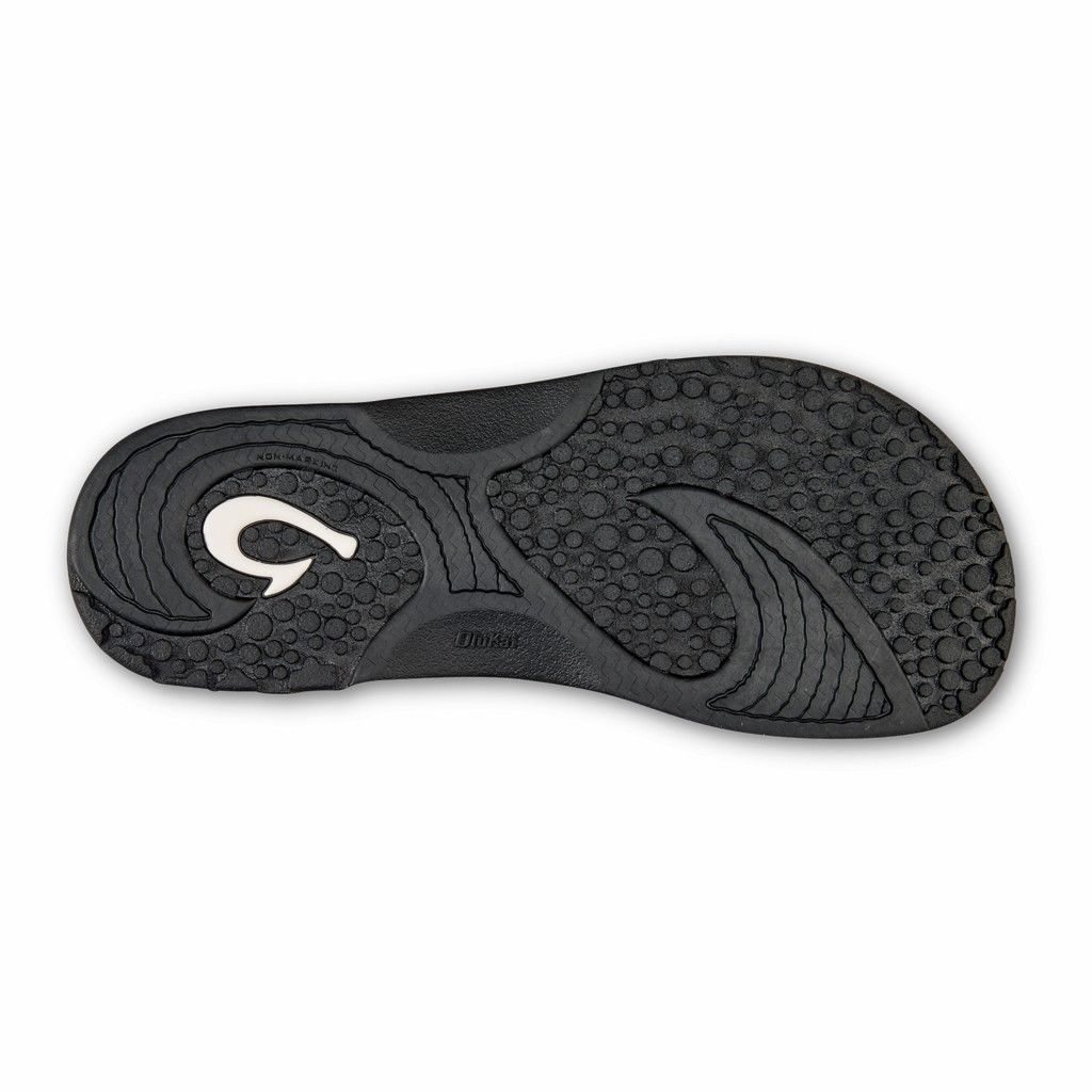 Sandalias Olukai Hokua - Chanclas Hombre Negros 20504-173